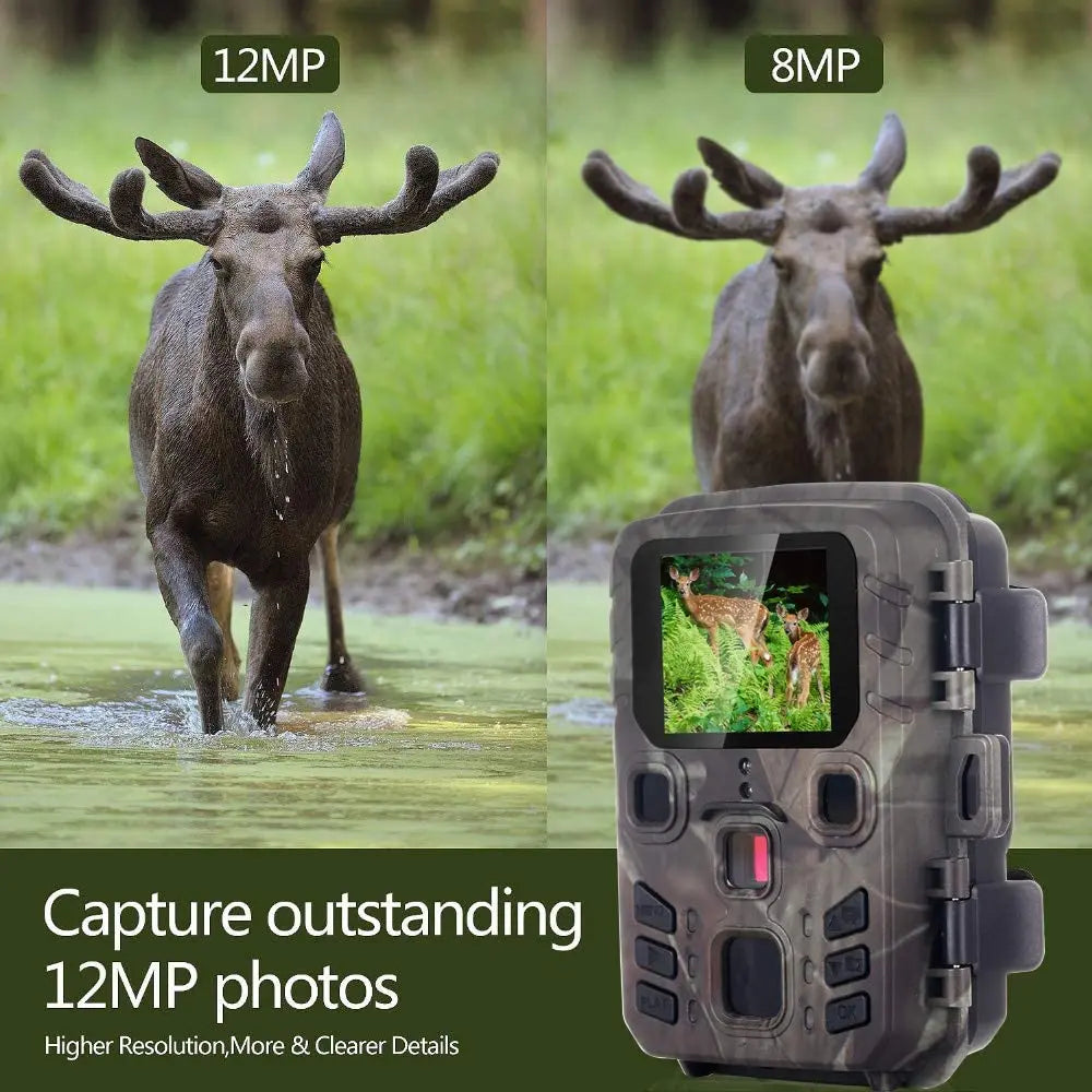 Hunting Trail Camera 20MP 1080P Outdoor Wildlife Cameras Surveillance Night Vision Photo Traps Mini301