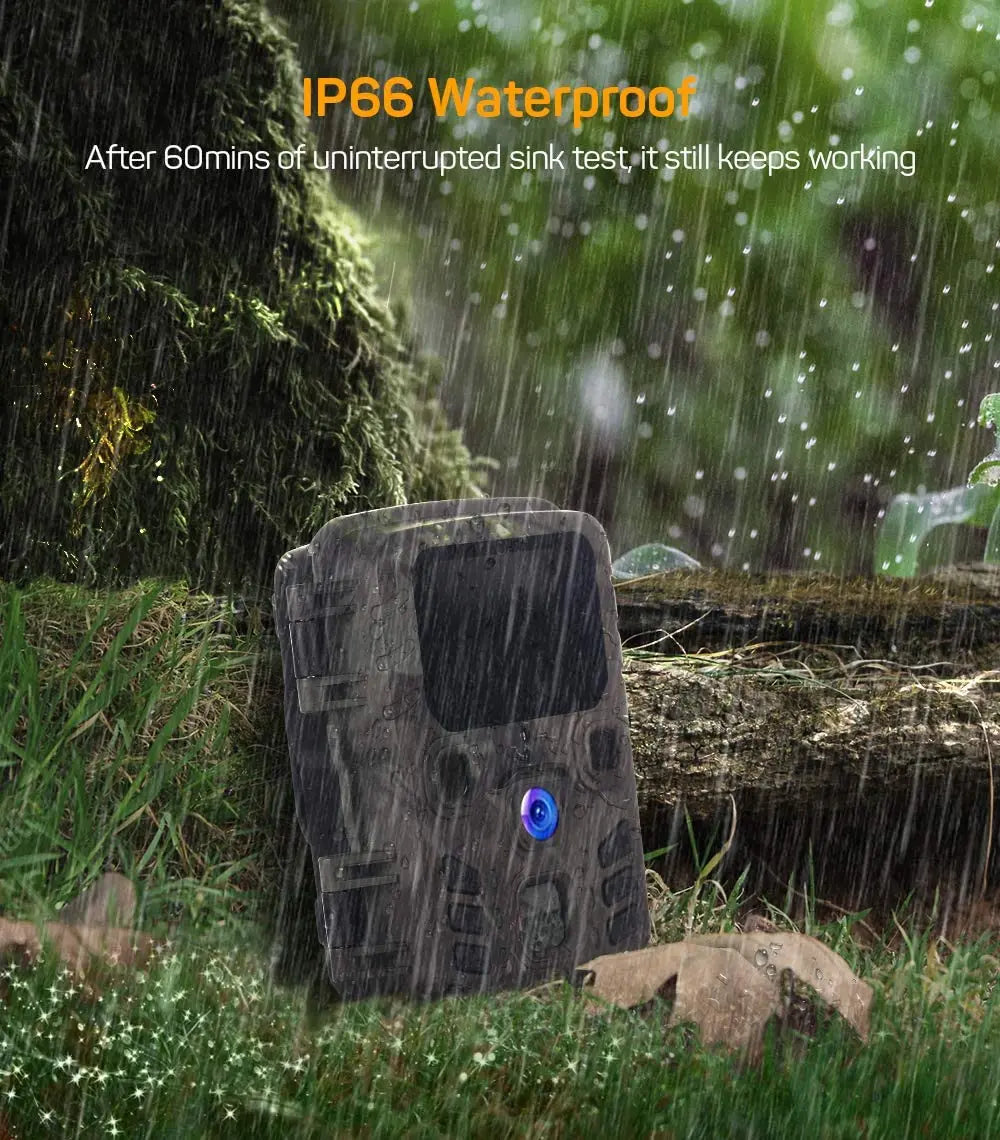 Hunting Trail Camera 20MP 1080P Outdoor Wildlife Cameras Surveillance Night Vision Photo Traps Mini301