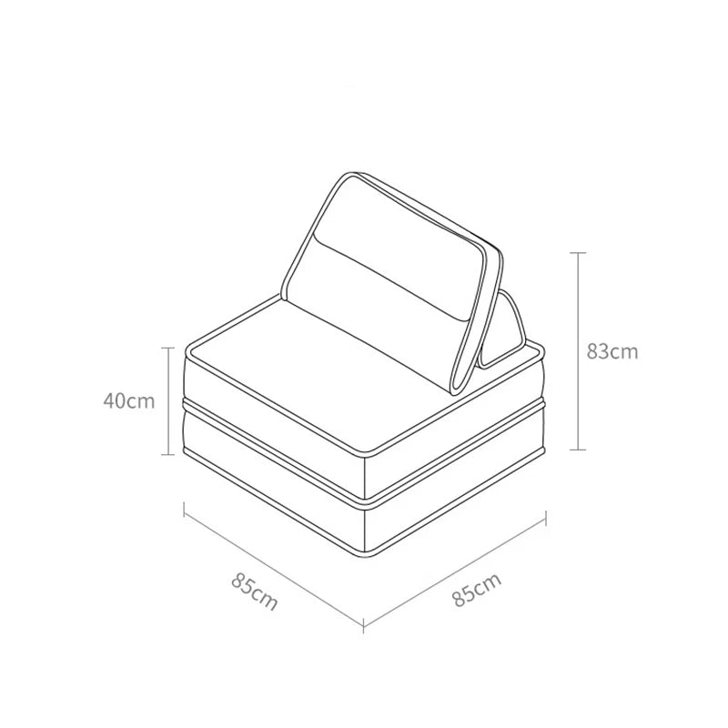 Modern Living Room Mattress Sofa Free Combination Module Creative Lazy Tatami Reading Comfortable Home Furniture Muebles FYLS
