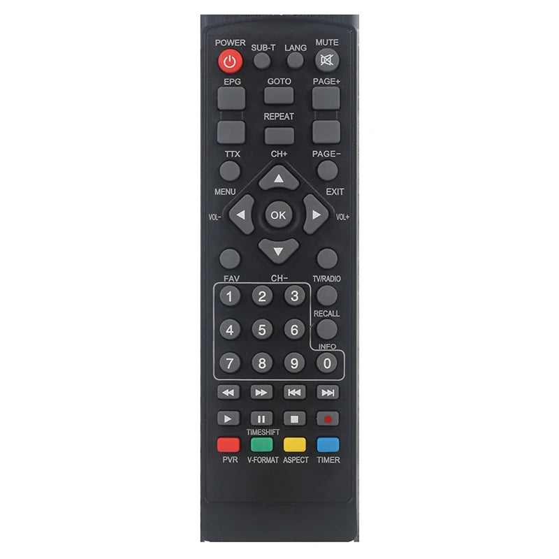 Remote Control Suitable For DVB-T2 For Smart Television STB HDTV For Smart Set Top Box High Definition Digital Remote Control