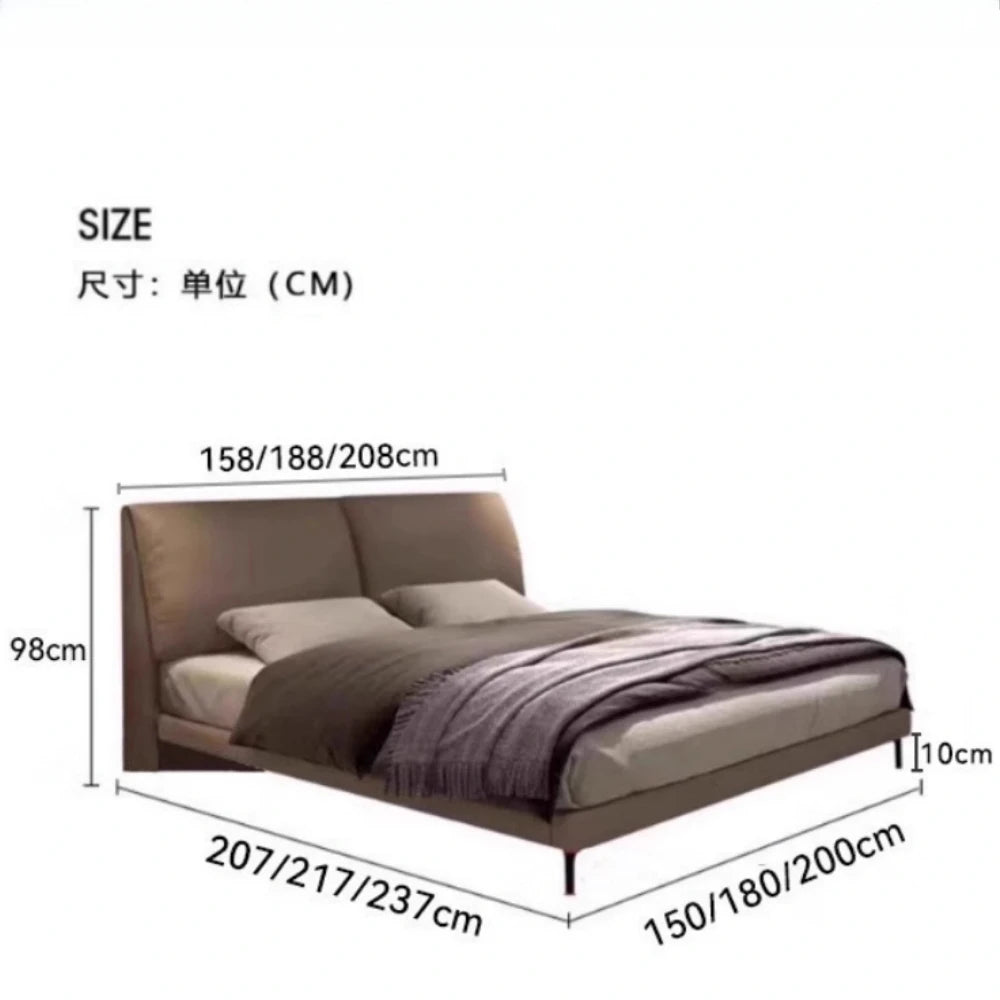 Bedroom Luxury Bed Teenage Modern Reading Twin Storage Bed Nightstands Frame Sleeping Meubles De Chambre Home Accessories