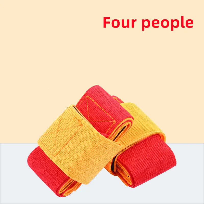 3/4/5/6 people outdoor children's sports toys games giant footstep team cooperation fun sports indoor External team game props