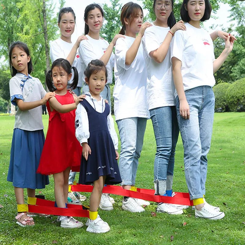 3/4/5/6 people outdoor children's sports toys games giant footstep team cooperation fun sports indoor External team game props