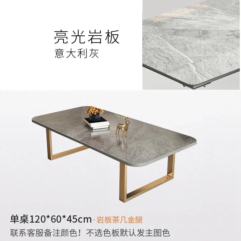 Rectangle Living Room Coffee Tables Floor Cheap Modern Simple Coffee Tables Large Outdoor Muebles De La Sala Home Decoration