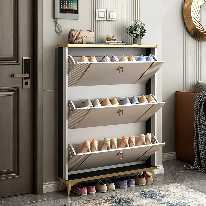Living Room Storage Shoe Rack Cabinets Shoes Organization Home Shoe-shelf Cabinet Organizers Tote Bag Armoires De Salon Rack