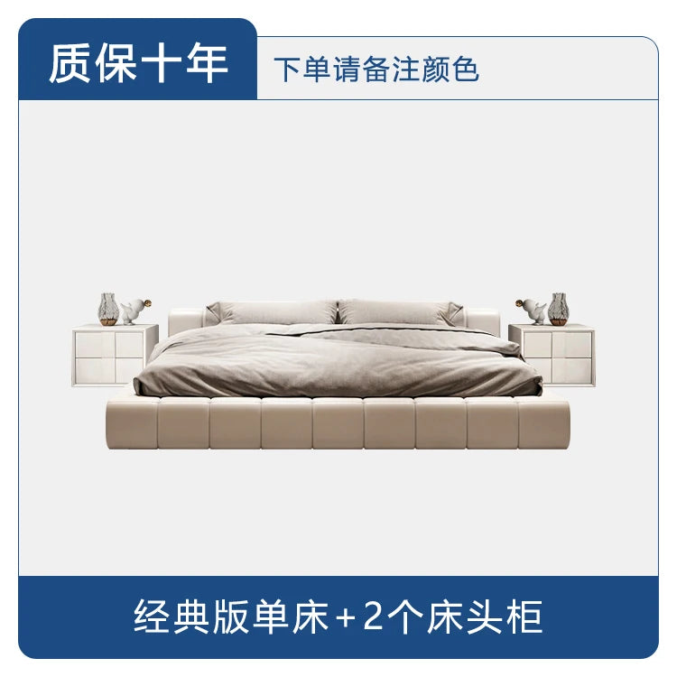 Reading Modern Bed Room Aesthetic Girls Upholstery Sleeping Bed 180x200 Home Luxury Hotel Camas De Dormitorio Home Accessories