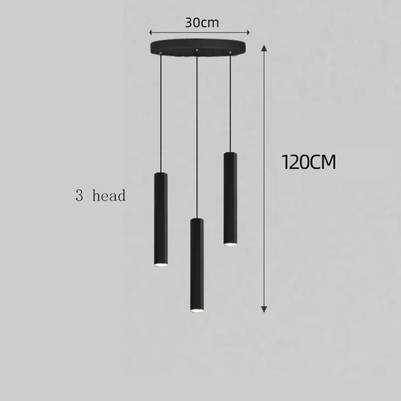 Modern home decor led lights pendant light lamps forstaircase Chandeliers for living room hanging light indoor lighting