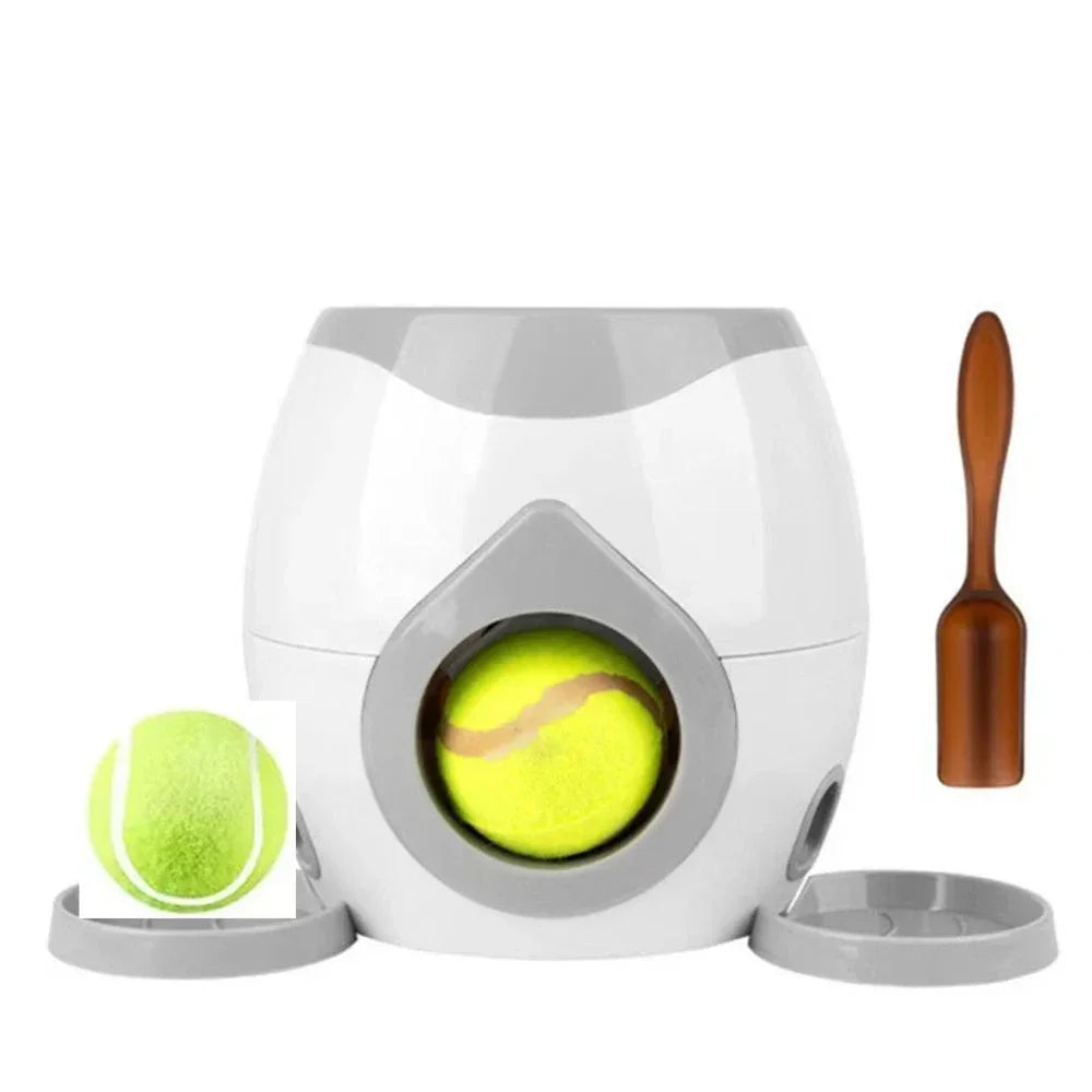 Pet Tennis Food Reward Machine Interactive Ball Training Slow Food Toys Suitable for Cats and Dogs Toy