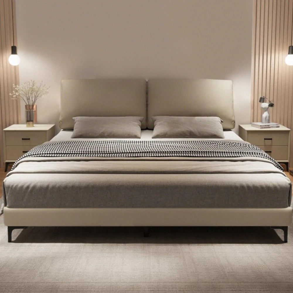 Bedroom Luxury Bed Teenage Modern Reading Twin Storage Bed Nightstands Frame Sleeping Meubles De Chambre Home Accessories
