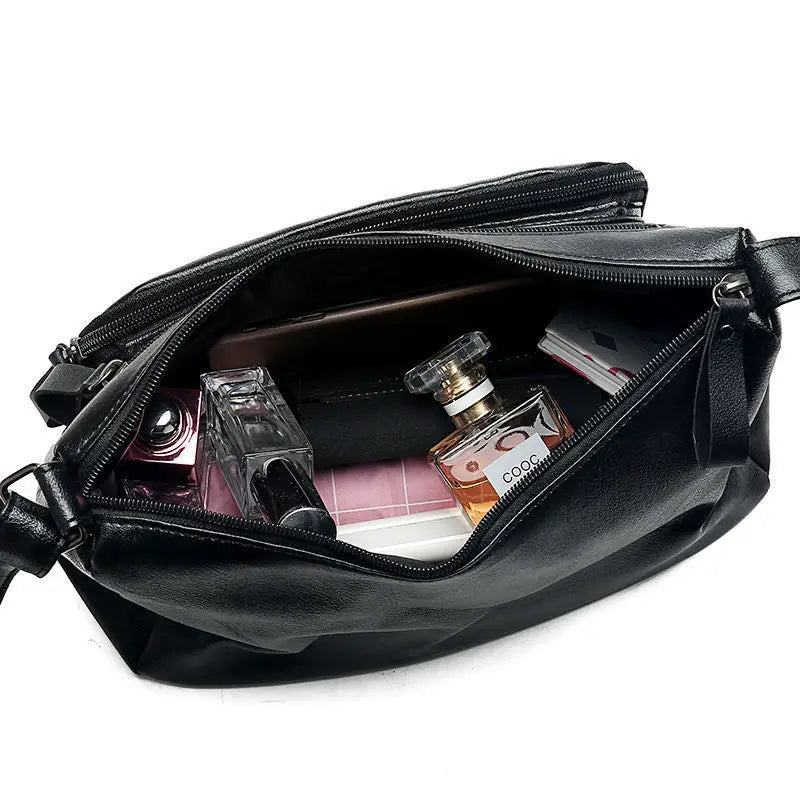 Middle aged women's bag, mother's bag, 2024 new summer bag, women's fashionable and simple shoulder bag, crossbody bag
