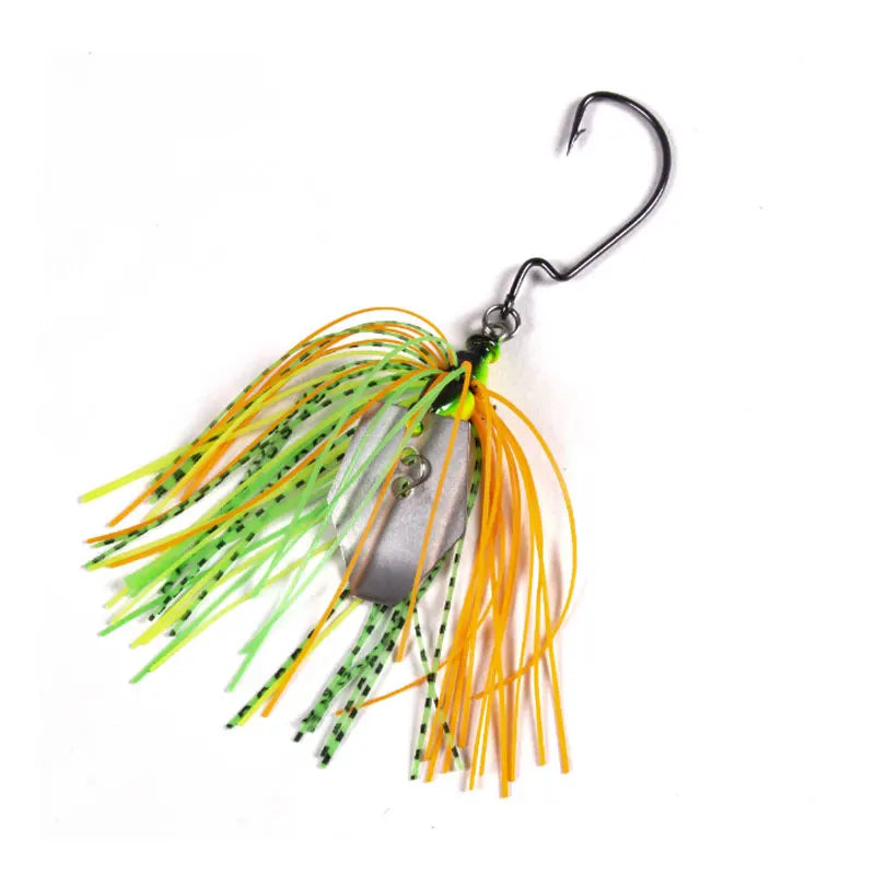 6 Pcs/Set Chatterbait Fishing Lures Kit Spinner Fishing Bait Weedless Buzzbait Wobbler Pesca Crankbait for Bass Pike Swimbait