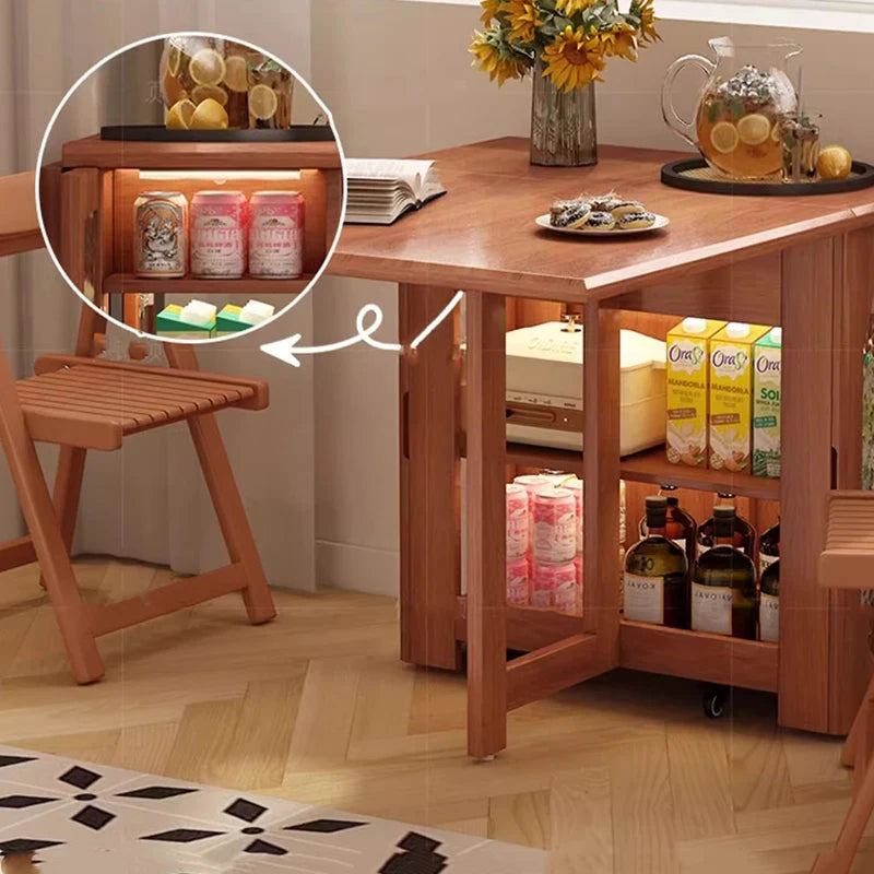 Modern Simple Dining Table Luxury Style Decoration Folding Tables Minimalist European Mesas Pegables Portatil Kitchen Furniture