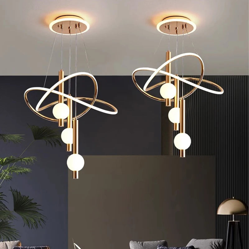 Modern home decor led lights pendant light lamps for living room Chandeliers for dining room hanging light indoor lighting