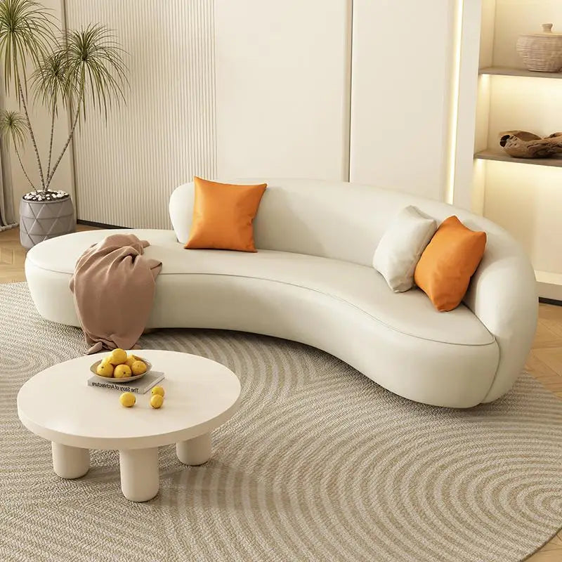 European Design Sofa Romantic Cute Leisure Minimalist Lounge Comfortable Living Room Sofas Aesthetics Muebles Hotel Furniture