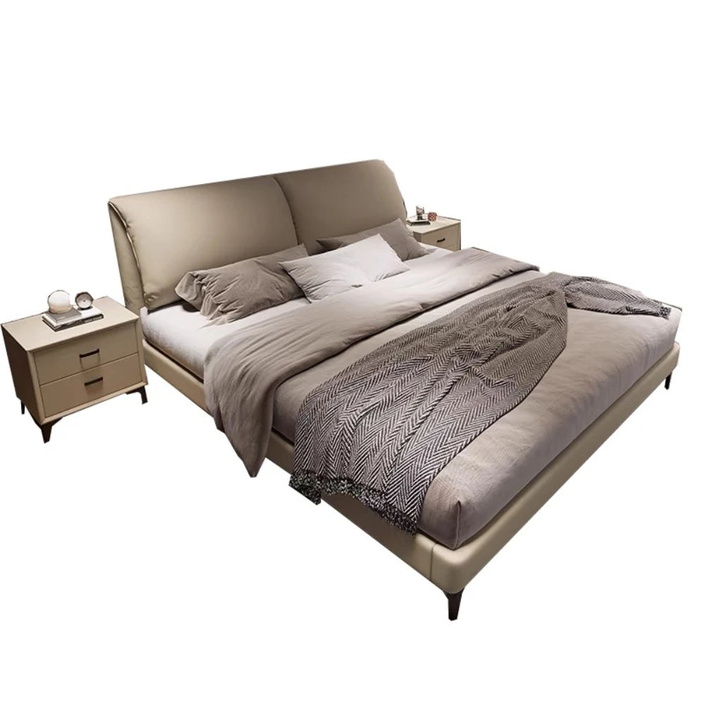 Bedroom Luxury Bed Teenage Modern Reading Twin Storage Bed Nightstands Frame Sleeping Meubles De Chambre Home Accessories