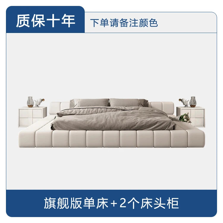 Reading Modern Bed Room Aesthetic Girls Upholstery Sleeping Bed 180x200 Home Luxury Hotel Camas De Dormitorio Home Accessories