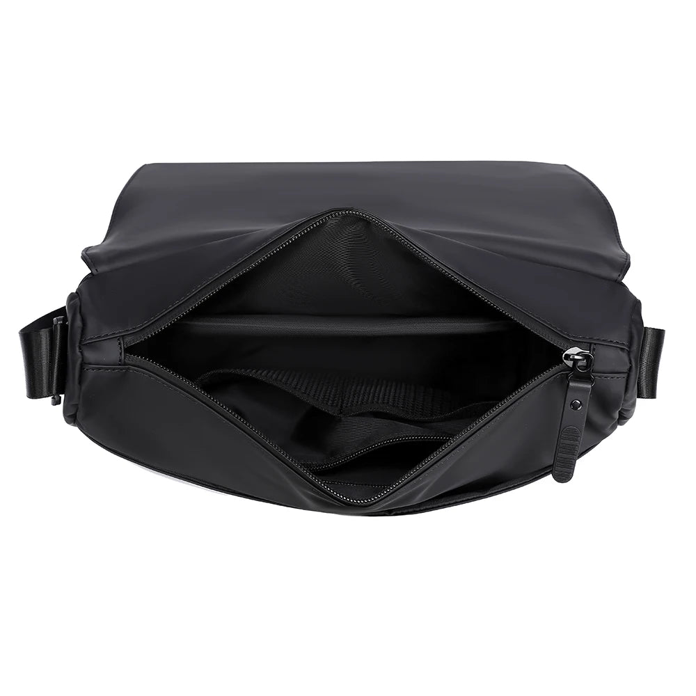 New Men's Bag - Simple Water-Resistant Casual Messenger Bag For Commuting Single Shoulder Crossbody Bag