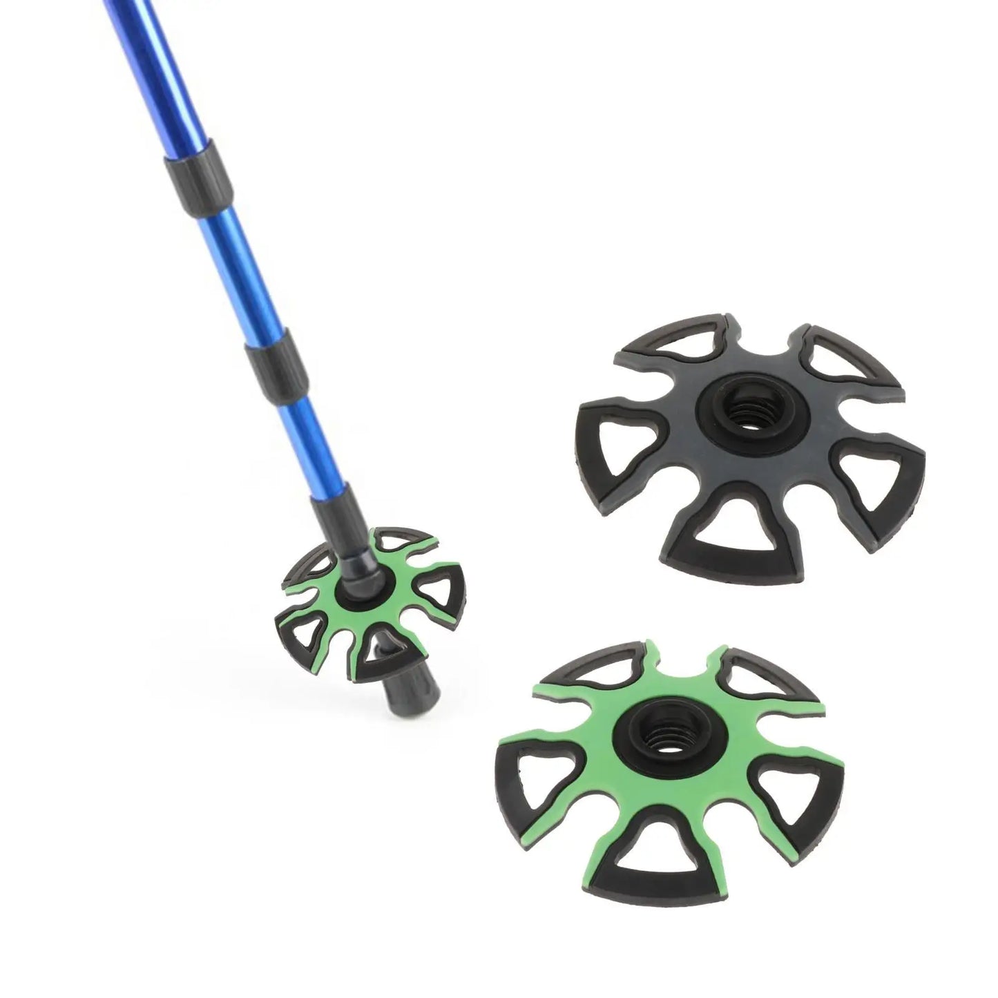 Trekking Pole Snow Basket 9cm Removable Walking Sticks Tip Protector Round Ski Pole Baskets for Outdoor Climbing Hiking Walking
