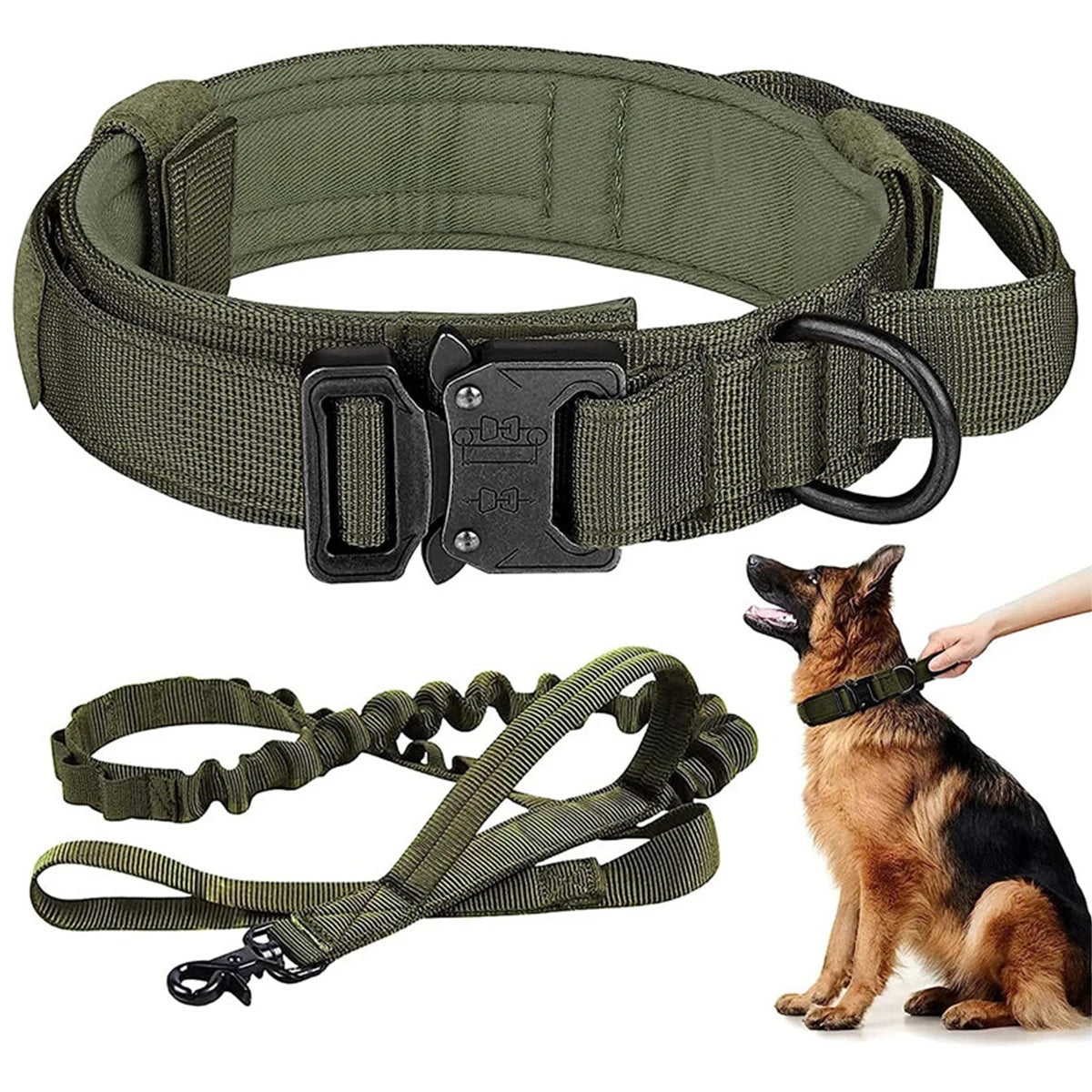 Pet Traction Rope Pet Walking Jogging Outdoor Training Adjustable Safety Nylon Pet Collar Pet Traction Rope Dog Accessories