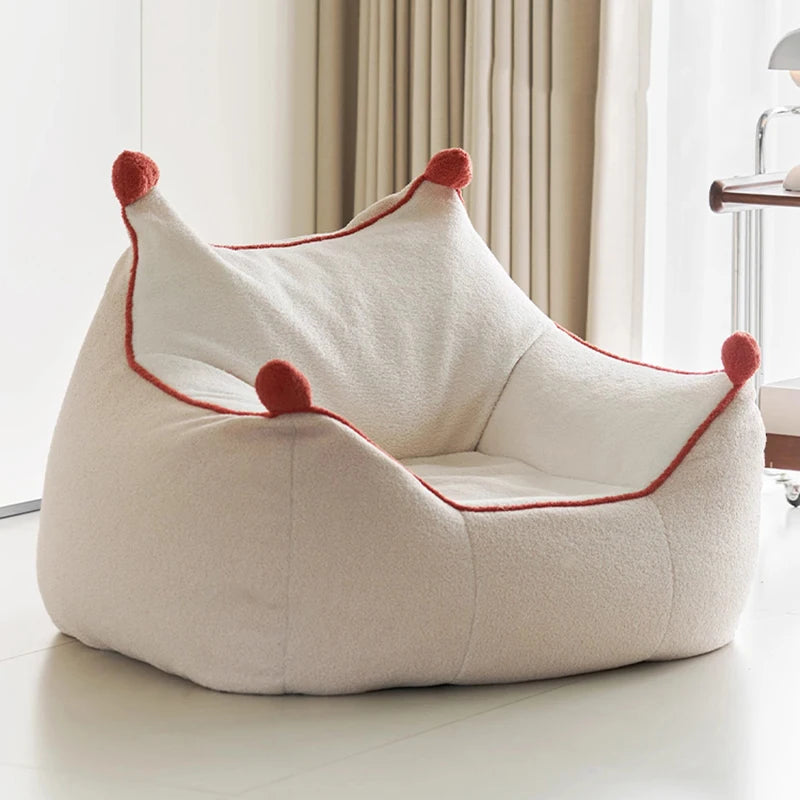 Comfortable Western Living Room Sofa Luxury Designer White Modern Living Room Sofa Boneless Lazy Canapé Salon Furniture For Home