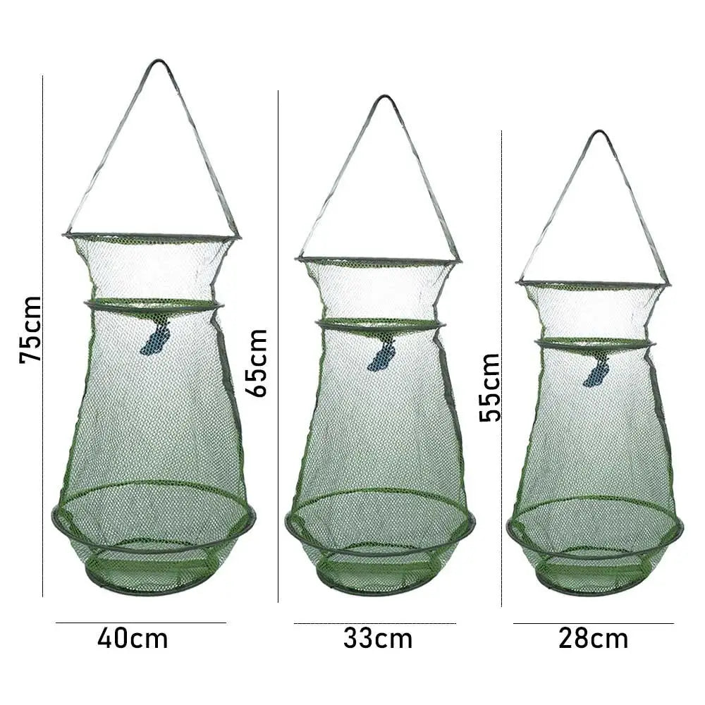 Fishing Trap Network Fish Accessories Lobster Storage Cage Fish Shrimp Mesh Cage Fishing Basket Landing Net Fishing Net