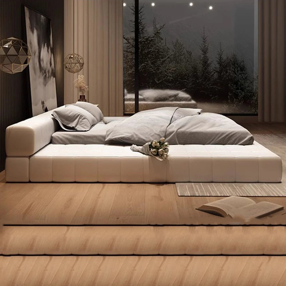 Reading Modern Bed Room Aesthetic Girls Upholstery Sleeping Bed 180x200 Home Luxury Hotel Camas De Dormitorio Home Accessories