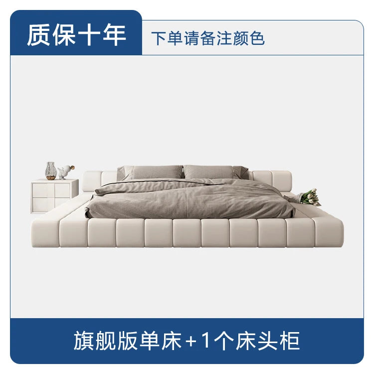 Reading Modern Bed Room Aesthetic Girls Upholstery Sleeping Bed 180x200 Home Luxury Hotel Camas De Dormitorio Home Accessories