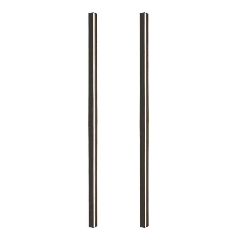 Modern minimalist bedroom, narrow and slender strip wall lamp at the head of the bed, background wall, room lighting decoration