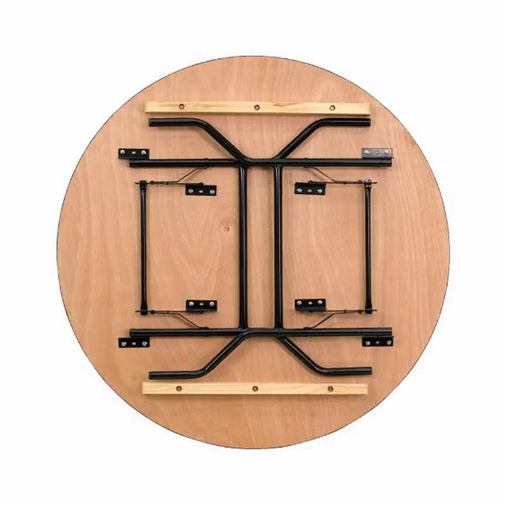 Foldable Epoxy Dinning Table Set Wooden Top for Hotel Wedding Rental Cheaper