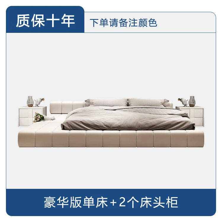 Reading Modern Bed Room Aesthetic Girls Upholstery Sleeping Bed 180x200 Home Luxury Hotel Camas De Dormitorio Home Accessories