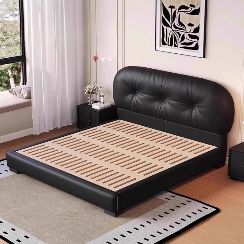 Princess Reading Bed Double Storage Cheap Designer Vintage Aesthetics Bed Comfortable Fashionable Muebles Bedroom Furniture