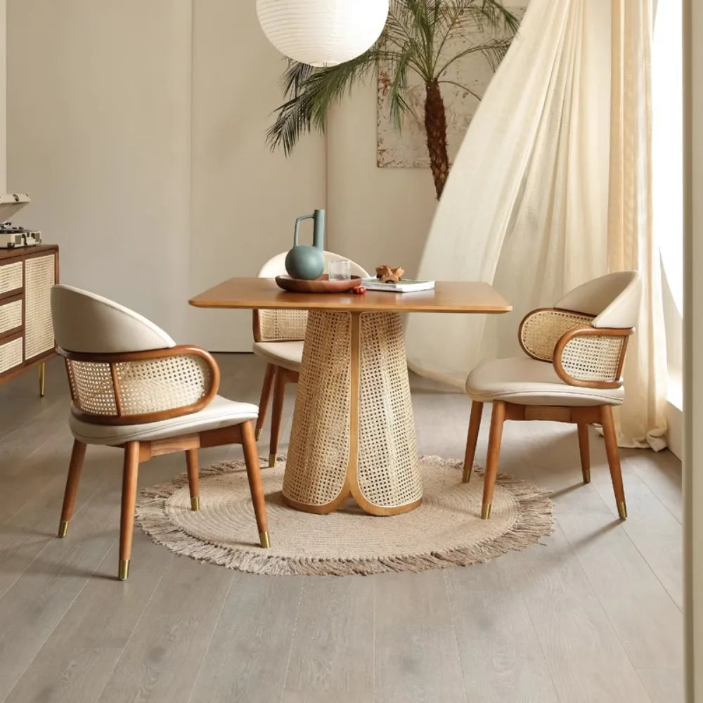 Living Nordic Dining Table Luxury Design Minimalist Ornament Dining Table Relaxing Organiser Mesa Comedor Home Accessories