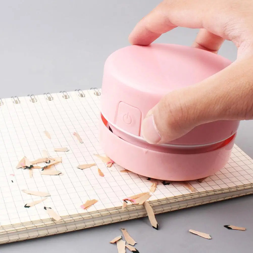 Lightweight Portable Mini Handheld Vacuum Cleaner For Office Car Use Desktop Cleaner Dust Collector Multi Function Table Sweeper
