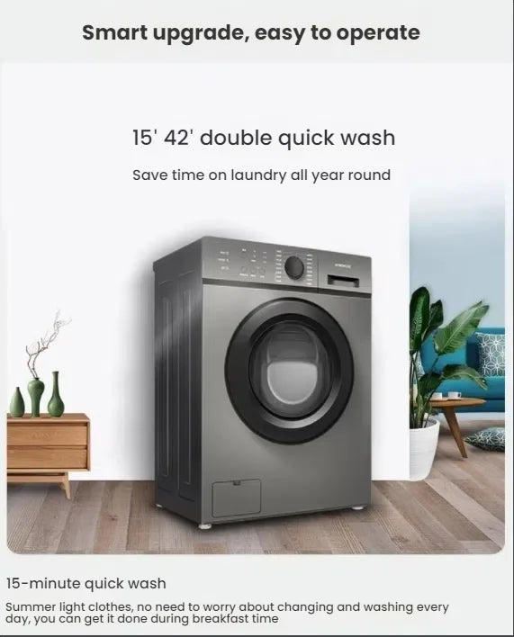 Home Washing Machine, High-quality, Multifunctional Washing Machine, Drum, Fully Automatic Washing Machine, Home, Hotel