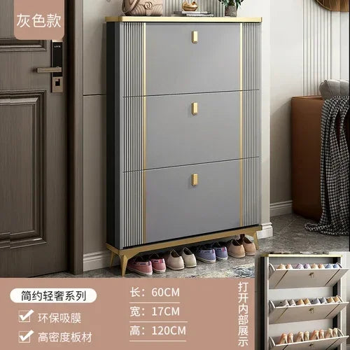 Living Room Storage Shoe Rack Cabinets Shoes Organization Home Shoe-shelf Cabinet Organizers Tote Bag Armoires De Salon Rack