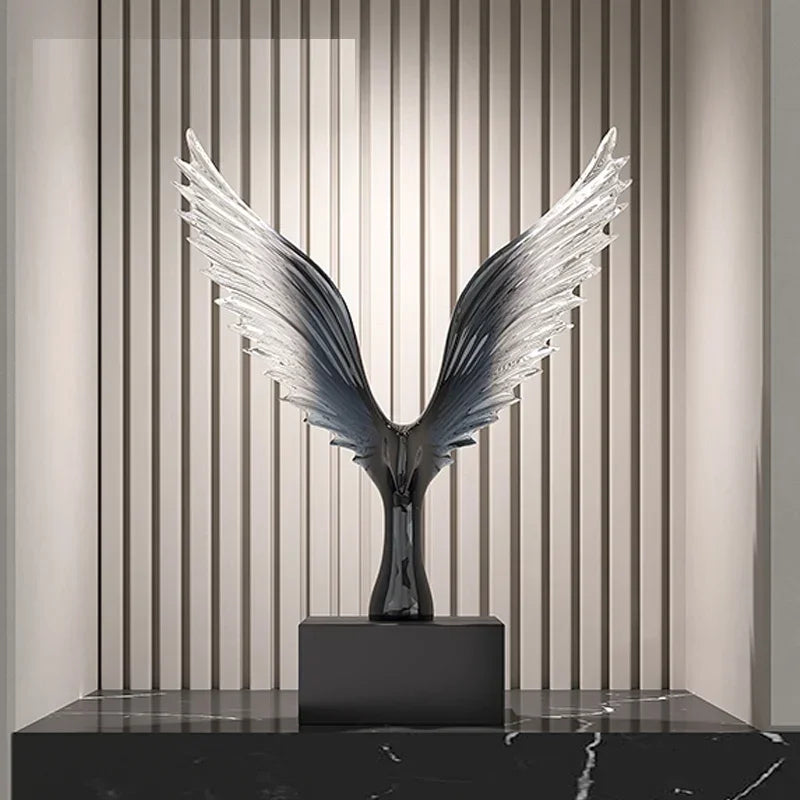 Creative Decor Sculptures Luxury Ornament Artistic Soft Decoration Modern Minimalist Living Room Office Wine Cabinet Decor
