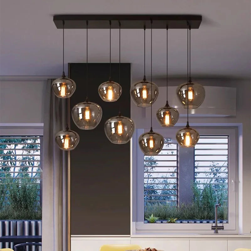 Modern home decor led lights pendant light lamps for living room Chandeliers for dining room hanging light indoor lighting