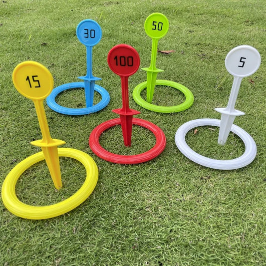 1 set of outdoor beach sports throwing rings, grass game equipment, ring throwing games,Suitable for outdoor courtyards games
