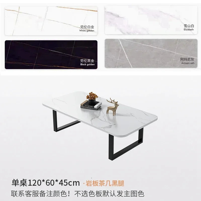 Rectangle Living Room Coffee Tables Floor Cheap Modern Simple Coffee Tables Large Outdoor Muebles De La Sala Home Decoration