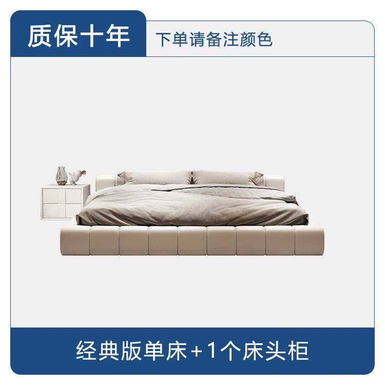 Reading Modern Bed Room Aesthetic Girls Upholstery Sleeping Bed 180x200 Home Luxury Hotel Camas De Dormitorio Home Accessories