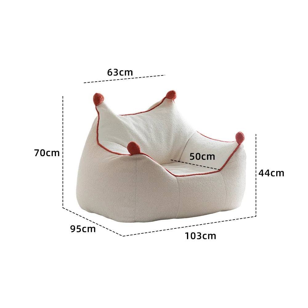 Comfortable Western Living Room Sofa Luxury Designer White Modern Living Room Sofa Boneless Lazy Canapé Salon Furniture For Home