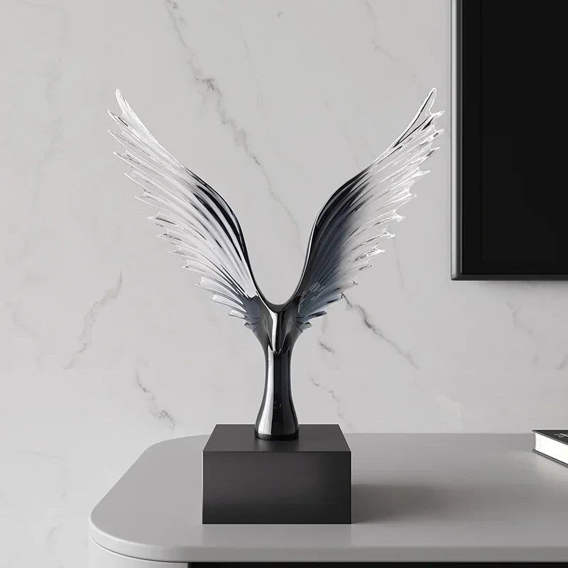 Creative Decor Sculptures Luxury Ornament Artistic Soft Decoration Modern Minimalist Living Room Office Wine Cabinet Decor