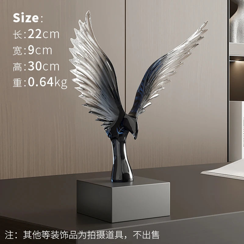 Creative Decor Sculptures Luxury Ornament Artistic Soft Decoration Modern Minimalist Living Room Office Wine Cabinet Decor