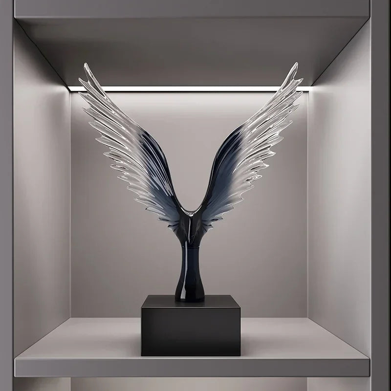 Creative Decor Sculptures Luxury Ornament Artistic Soft Decoration Modern Minimalist Living Room Office Wine Cabinet Decor