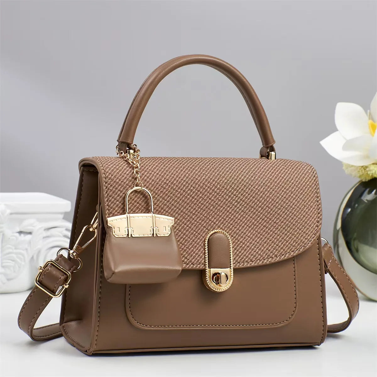 Women bag Handbags Bag for 2025 Female shoulder bag Crossbody High quality fashionable designer travel Hairball bag