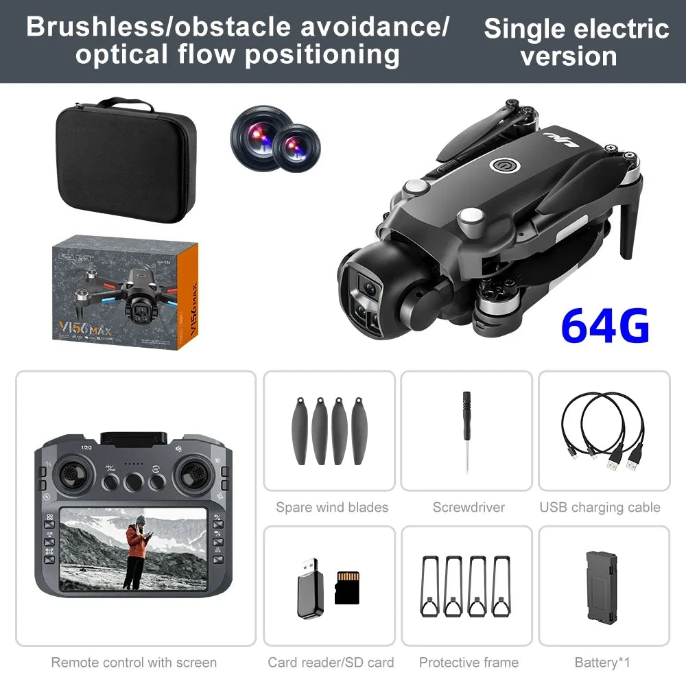 Drone 2.4G 5G Professional 8K HD Aerial Photography Remote Control Aircraft HD Camera Quadcopter