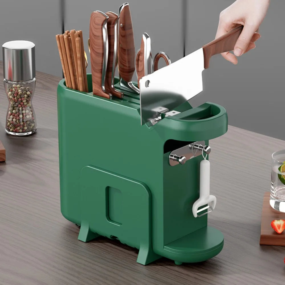 Kitchen knife holder, storage rack, kitchen knife, chopsticks, cutting board, pot cover, cutting board, cutting tools