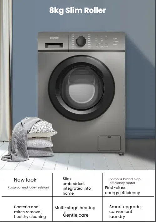 Home Washing Machine, High-quality, Multifunctional Washing Machine, Drum, Fully Automatic Washing Machine, Home, Hotel
