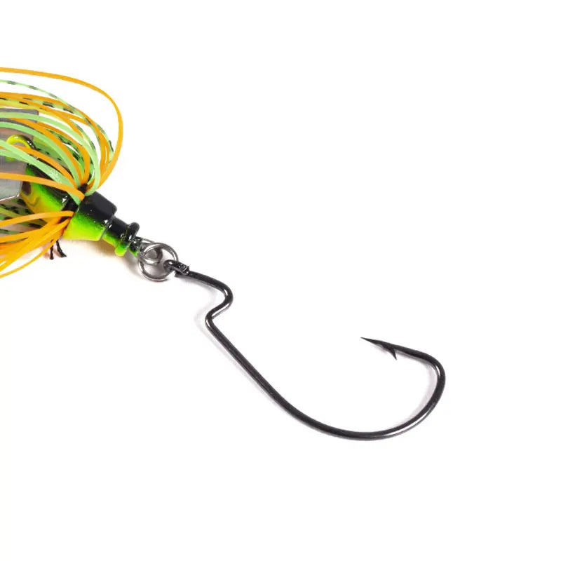 6 Pcs/Set Chatterbait Fishing Lures Kit Spinner Fishing Bait Weedless Buzzbait Wobbler Pesca Crankbait for Bass Pike Swimbait