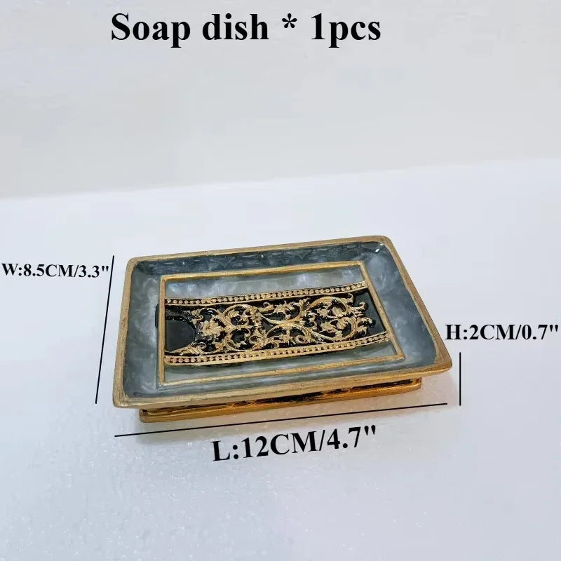 Bathroom Decoration Accessories for Bathroom Toothbrush Case Bathroom Accessories Resin Shower Toilet Accessories